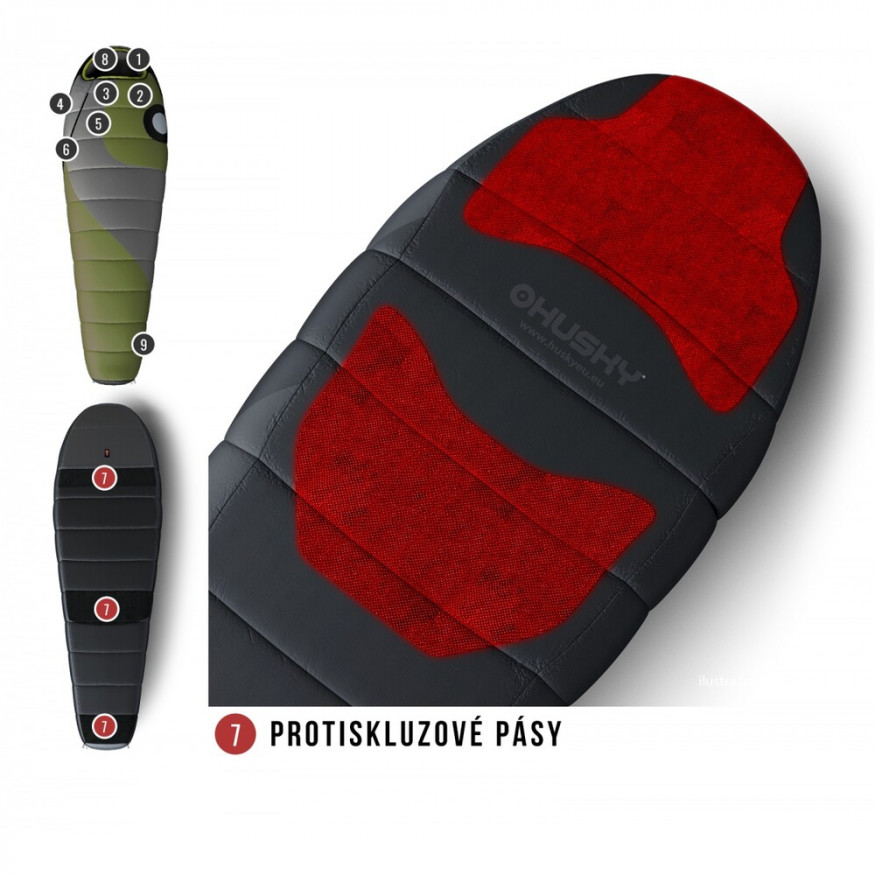 Спальный мешок AURUS -18С, левый