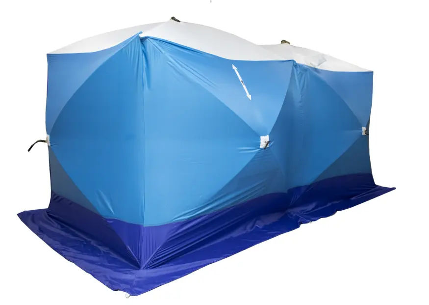 Палатка зимняя КУБ 3 Дубль (трехслойная, дышащая)