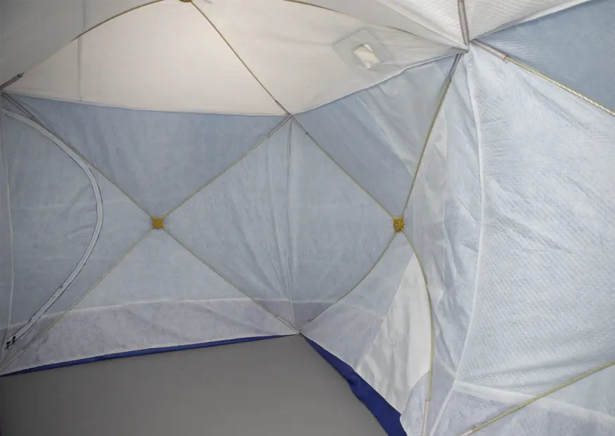 Палатка зимняя КУБ 3 Дубль (трехслойная, дышащая)