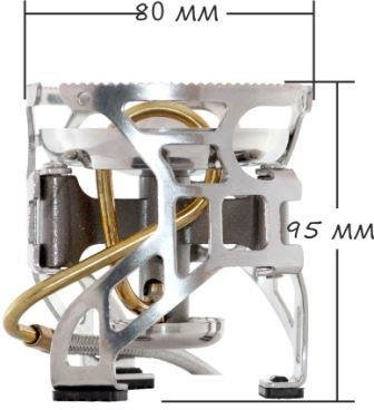Портативная газовая горелка Следопыт &amp;quot;Тайфун&amp;quot;