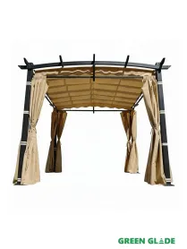 Шатер-беседка 72601 3х3х2,32 м полиэстер, Green Glade