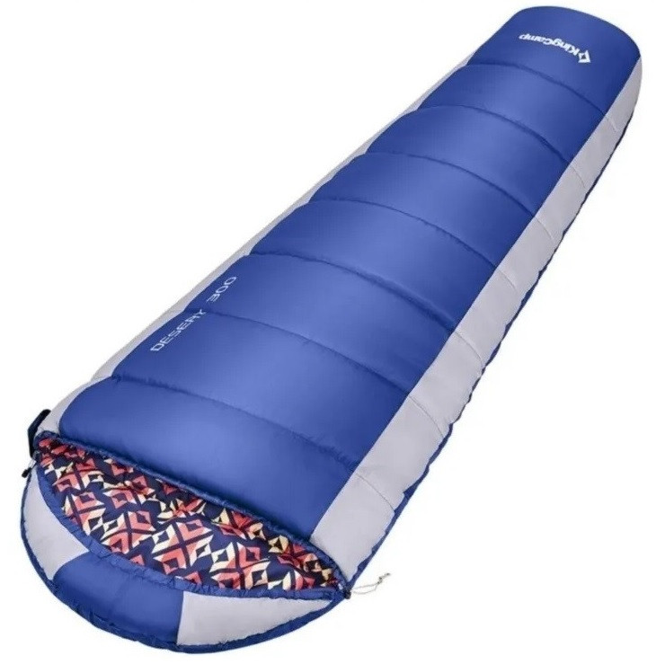 Cпальный мешок &amp;quot;Desert 300&amp;quot;, синий, King Camp