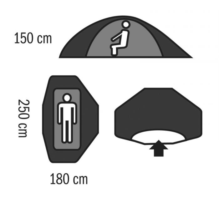 CARP VARIO BIVAK палатка, 4, зелёный