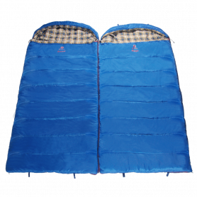 Спальный мешок Duvet Правый, серый/синий, Btrace