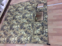 Теплый пол в палатку 2 х 2 с бойницами