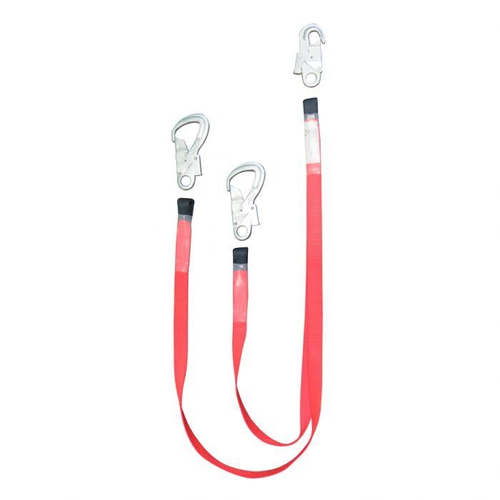 Строп из ленты двухветвевой с разной длиной плеча (Aд1 кр-01, кр-01, кр-04 ков.)