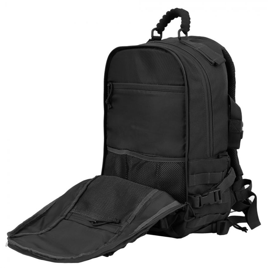 Рюкзак туристический Tactical 40, черный, Tramp