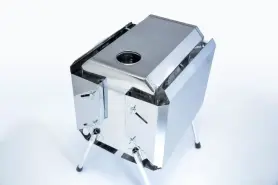 Печь походная Турист 25 литров с 3D экраном