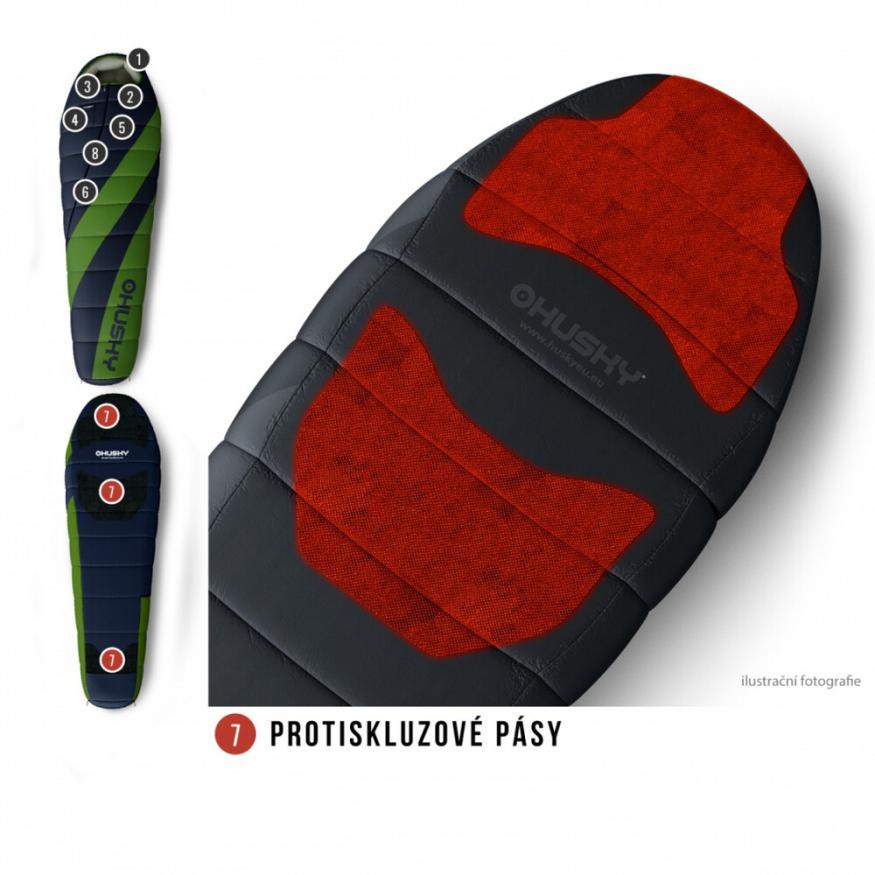 Спальный мешок ESPACE -6С, 210х85, InsuFil, правый