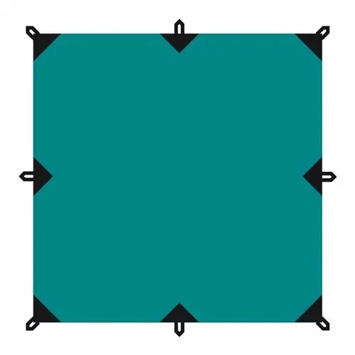 Tramp Тент 3 x 3 м (укрывной) зеленый цвет со стойками