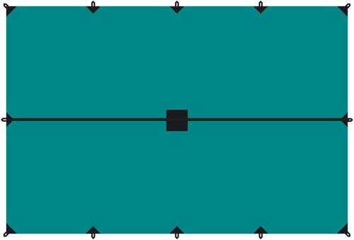 Tramp Тент 4 x 6 м (укрывной) зеленый цвет