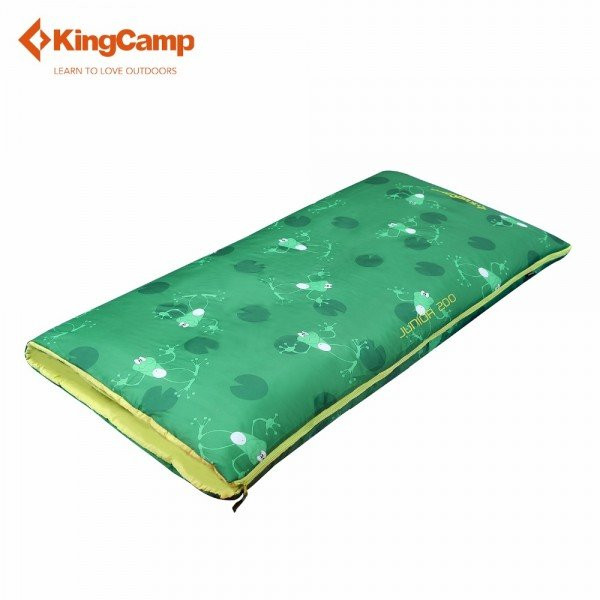 Спальный мешок "Junior 200", зеленый левый, King Camp