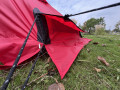 Палатка TALBERG Norga 3, двухместная, с выходом под трубу, красный цвет