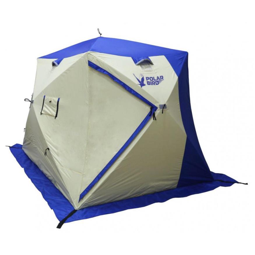 Палатка Polar Bird 3Т long Компакт, трехслойная, трехместная