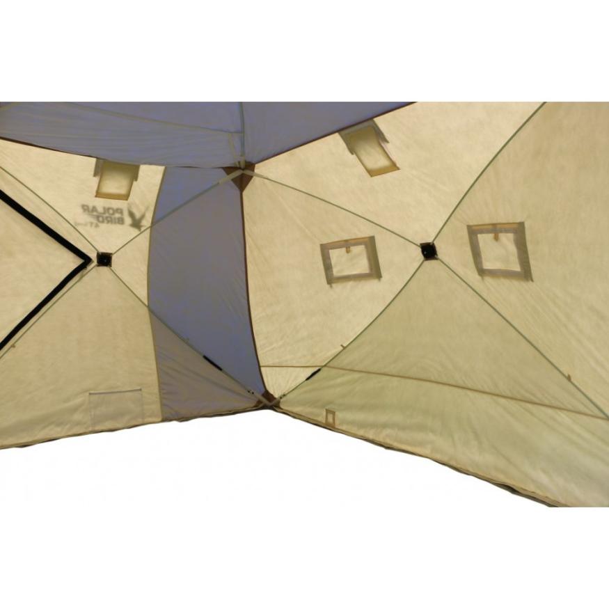 Палатка Polar Bird 4Т long Компакт, четырехместная, трехслойная