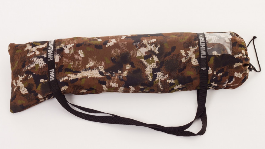 Раскладушка туристическая в чехле Пингвин, 1850х650х400 мм, труба алюминиевая 25х25 мм