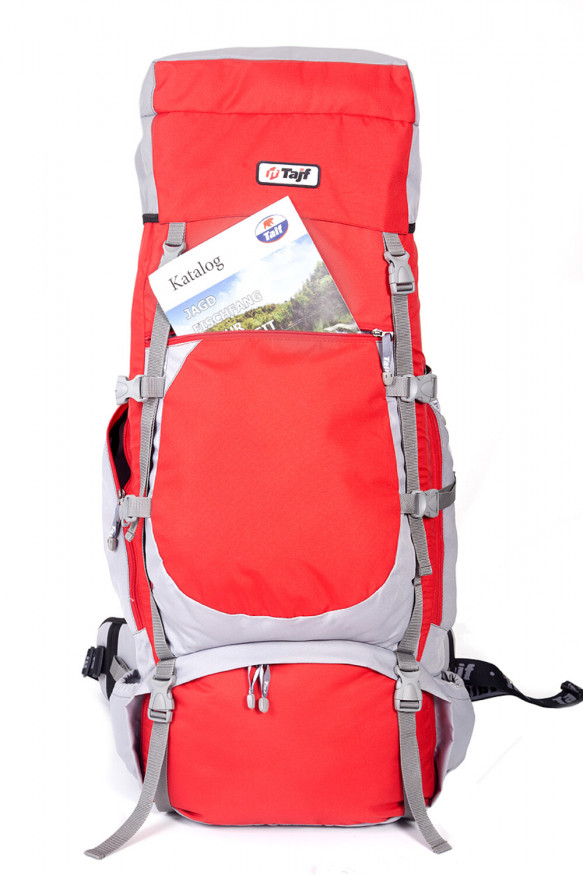 Рюкзак туристический Хальмер 1, с латами, синий-голубой, 65 л, ТАЙФ