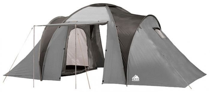 Idaho 4 (палатка) серый/т. серый цвет