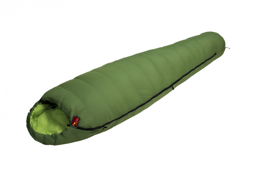 Спальный мешок "Trekking 600+ FP, размер M, V2", цвет зеленый-темно-зеленый, Bask