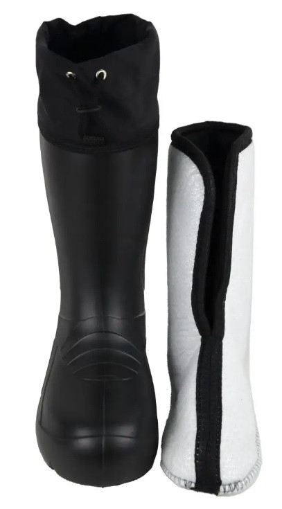 Сапоги Следопыт ЭВА −55°С, 5-слойный вкладыш, чёрный