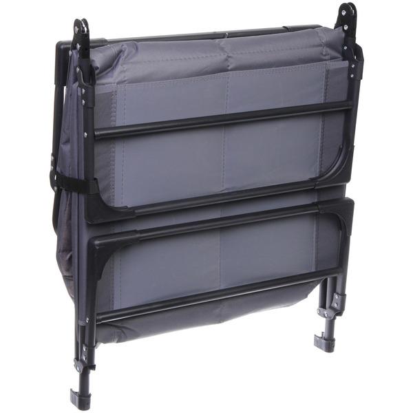 Раскладушка кемпинговая складная 195*64*30 см, серый