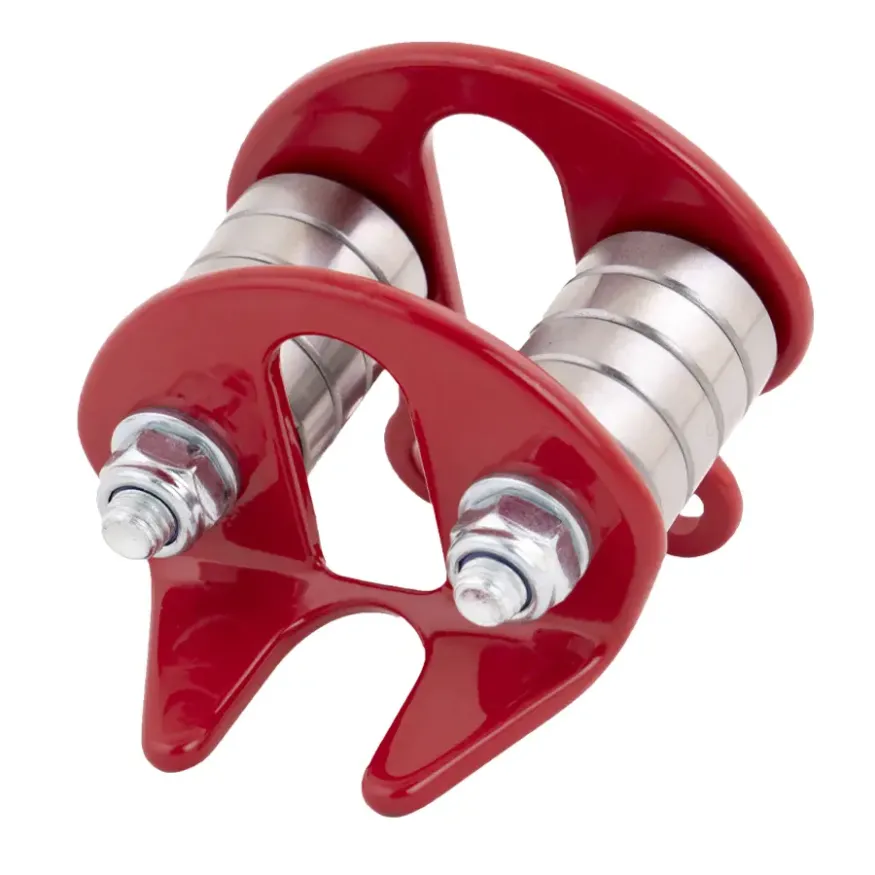 Блок-ролик Переправа стальной с подшипником, Венто