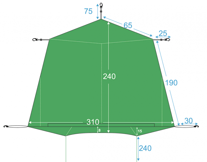 Козырек Lotos 3 (летний)
