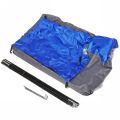 Палатка Турист Мастер Ангара 2-местная, сине-оранжевая