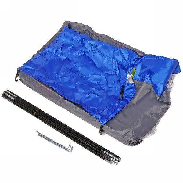 Палатка Турист Мастер Ангара 2-местная, сине-оранжевая