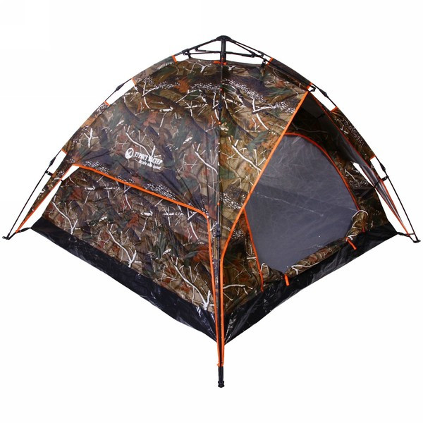 Палатка туристическая Печора-3 двухслойная, зонтичного типа, хаки