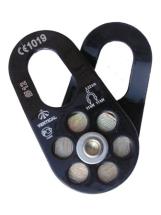 Блок-ролик одинарный с подшипником сталь 0402, Вертикаль