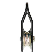 Блок-ролик одинарный с подшипником сталь 0402, Вертикаль