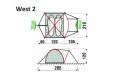 Палатка GreenLand West 2-местная