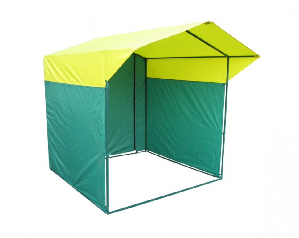 Торговая палатка "Домик" 1,5х1,5 (каркас из трубы Ø 18 мм)