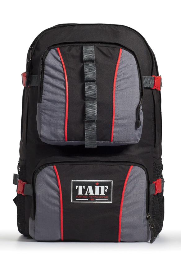 Рюкзак ADLER 3, черный/серый, Тайф