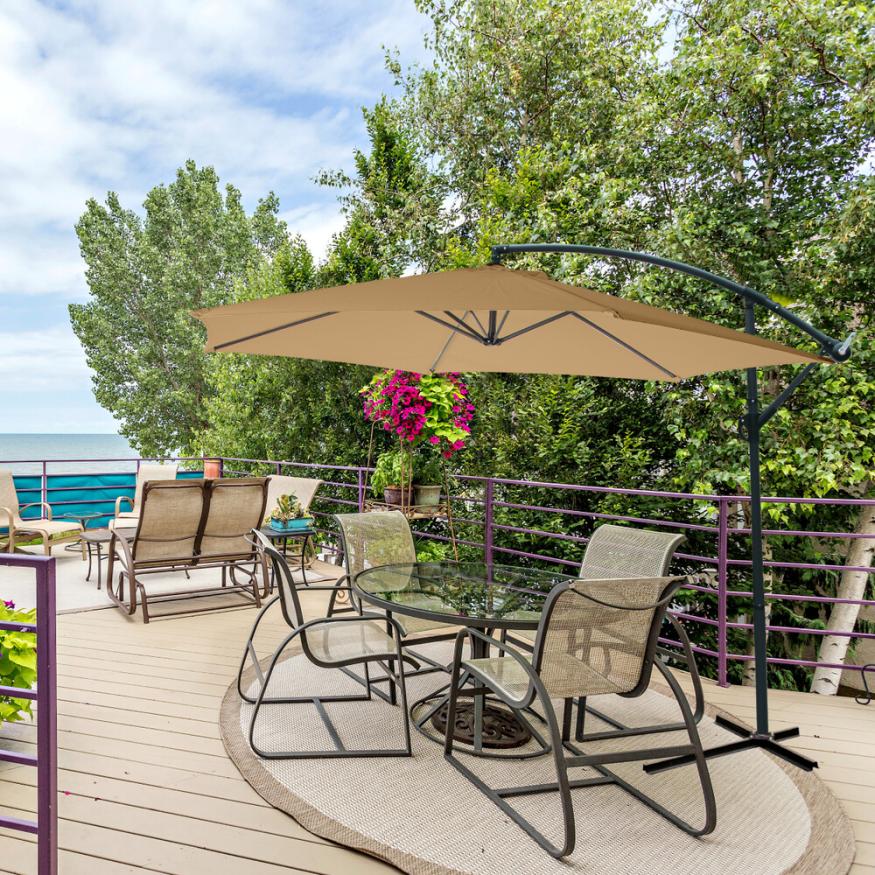 Зонт садовый (d=3 м) светло-коричневый, 6003, Green Glade