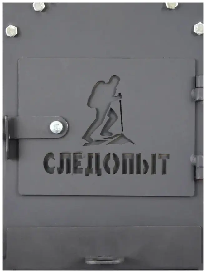 Печь походная Heavy малая (с экранами, угловыми трубами, грибком), сталь 2 мм, Следопыт