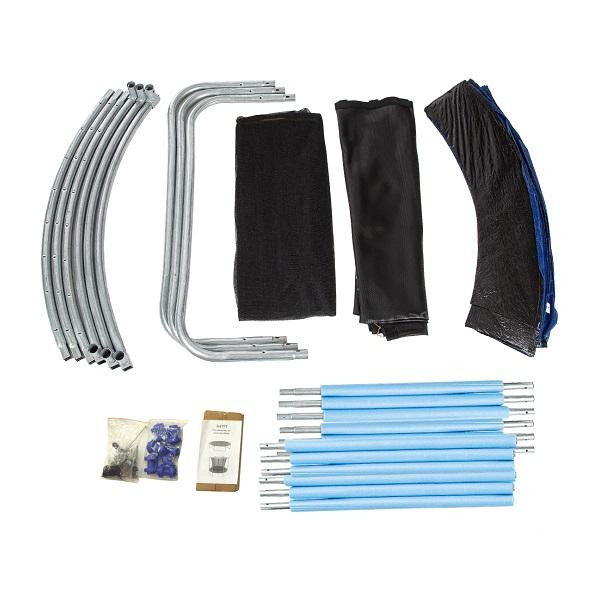 Батут уличный с сеткой 10-футовый (3 ножки 6 стоек)   без верх.кольца 